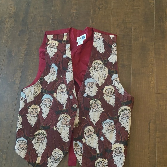 Paul Harris Santa button vest - Picture 5 of 8